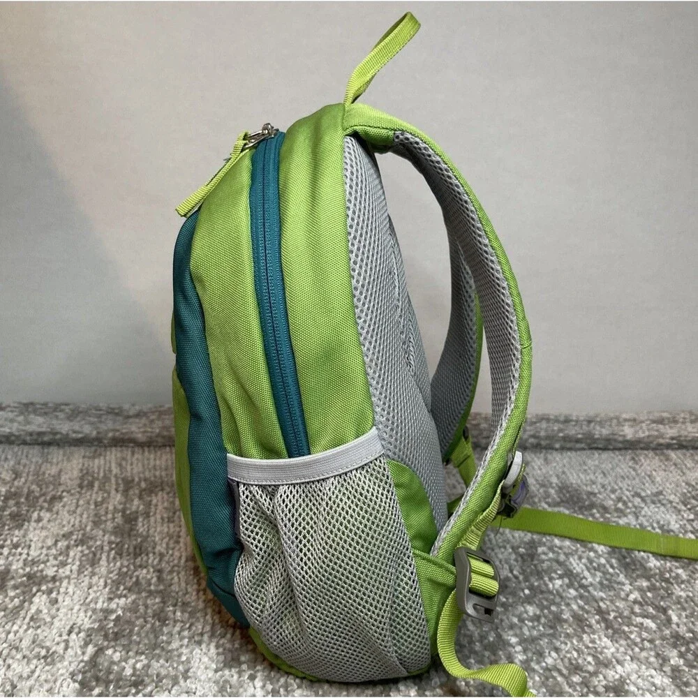 Mountaintop Kids Backpack Toddler School Bag Daypack Hiking Travel -Green & Teal